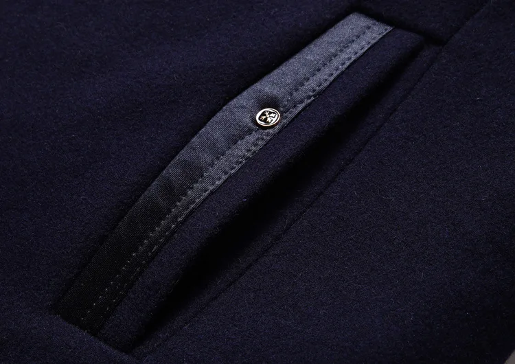 High Quality Wholesale Winter Men's Clothing Jacket Trench Coat Custom Woolen Plus Size Long Coats For Men_voghion.com