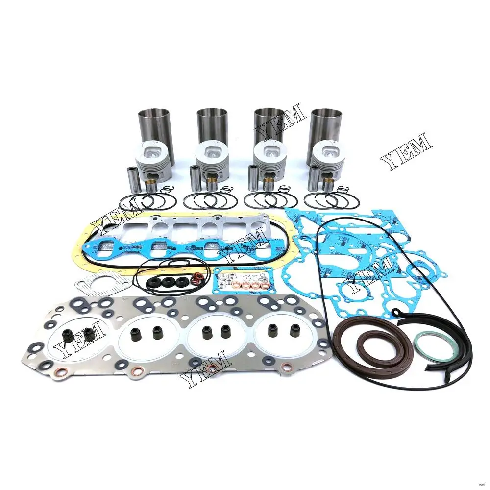 D201 Rebuild Kit With Piston Ring Liner Gaskets for Isuzu