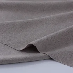 Оптовая продажа по заводской цене эластичная трикотажная вискоза акриловая ткань в рубчик односторонняя матовая термоткань для нижнего