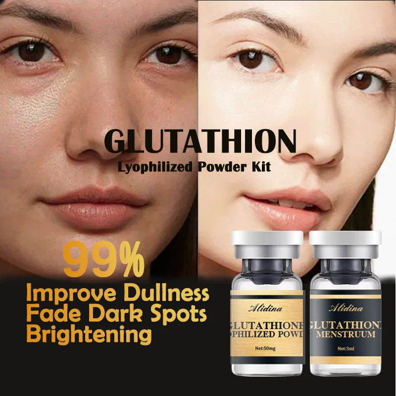 ZS Pure Glutathione Glow Serum for Dark Spots Uneven Tone Radiance-Boosting  Formula Glutathione Whitening Serum Korean Skincare