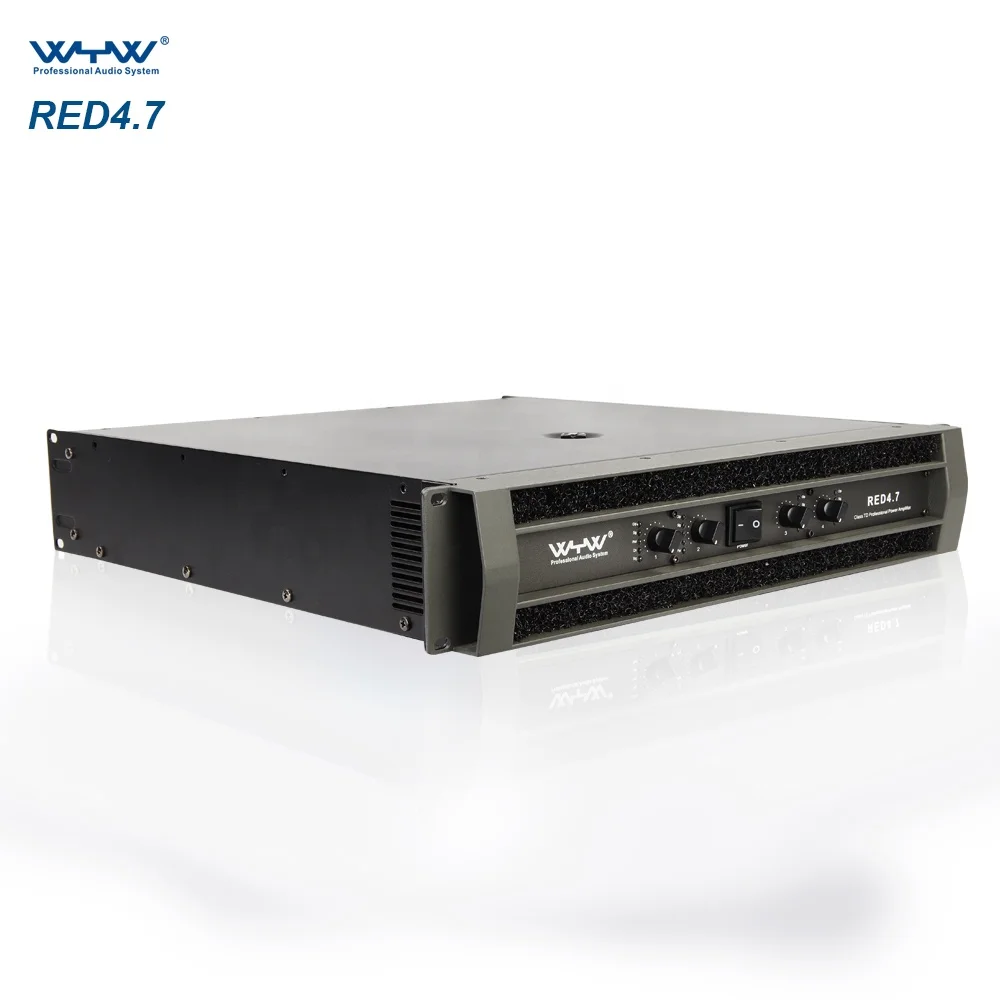Professional 2u Audio Output Transformer Power Amplifier