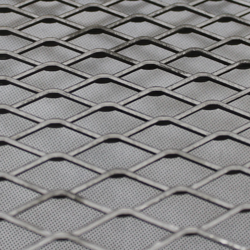 Standard Diamond Hole Wire Mesh Expanded Metal Mesh for Railing Stairs