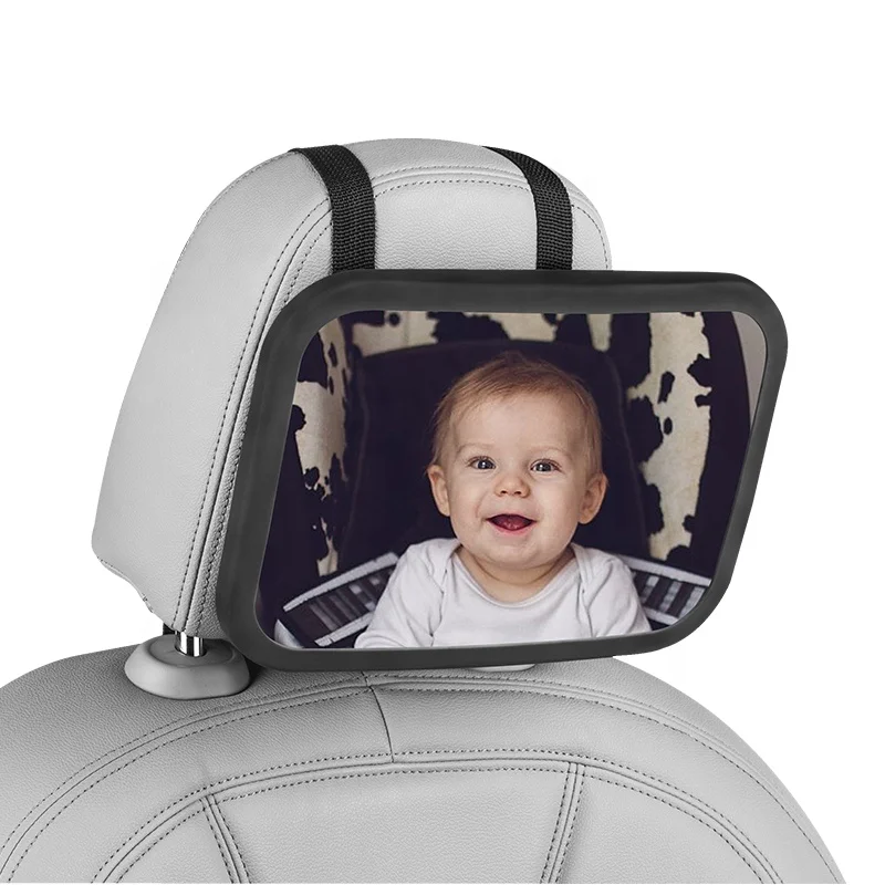 Hot Selling Baby Car Mirror 360 Rotating Baby Rear View Mirror Clear