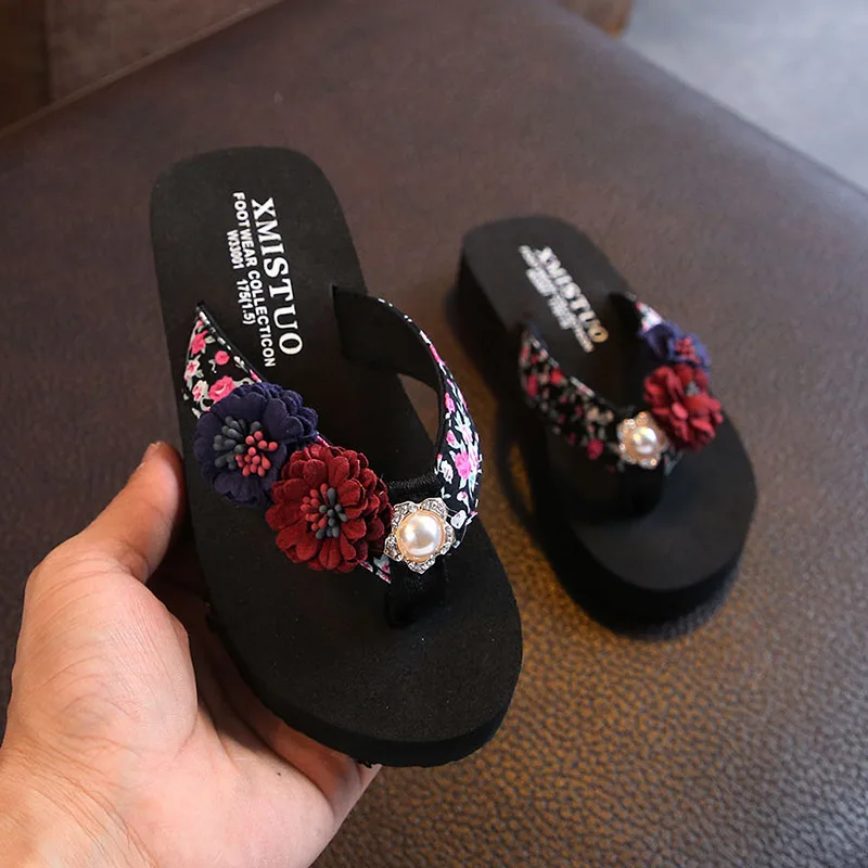 Girls Fashion Slippers 2022 New Summer Kids Metal Chain Pu Anti-slip Soft  Princess Indoor Outdoor Shoes Beach Slipper Baby Shoes - AliExpress