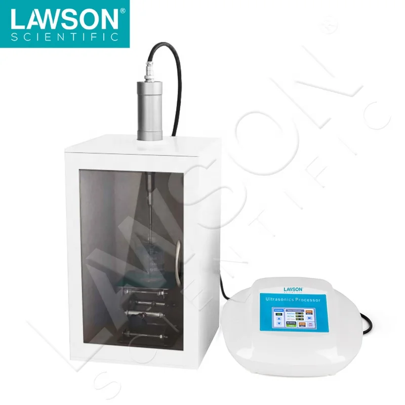 Handheld Ultrasonic Homogenizer Processor Manufacturer Lab CellCrusher Tissue Breaking 420 CellDisruptor Mixer Sonicator