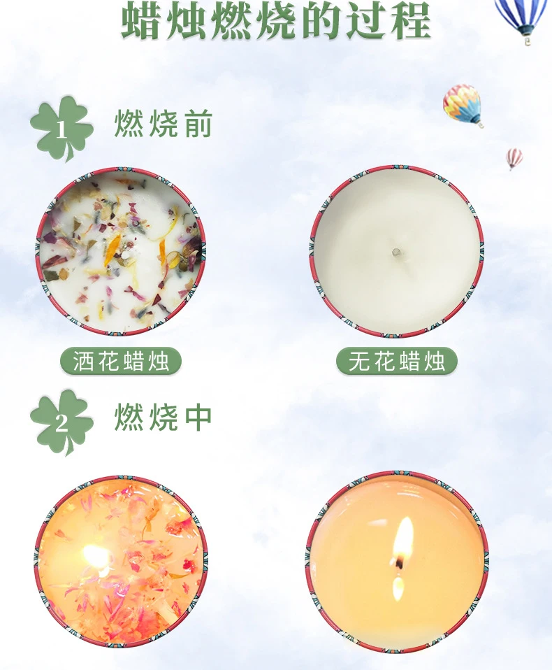 Hot Sales Classic Luxury Gift 3 Wicks Soy Candle Set Metal Aroma Tin