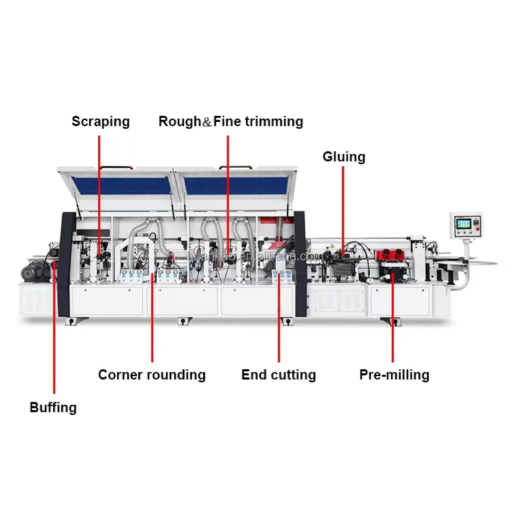 Kdt Type Edgebanding Full Automatic Pre Milling Cnc Edge Banding ...