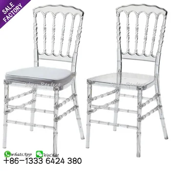 Round Back White Plastic Polycarbonate Resin French Louis Chair Event  Rental Chair for Wedding - China PC Tiffany Chair, Clear Napoleon Chair