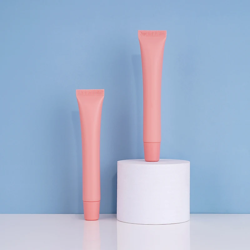 2 Color 15ml Offset Printing Cosmetic Plastic Packaging Squeeze Tube Lip Gloss Skincare Container Cream Packaging Tube