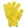 C017 ถุงมือห้านิ้ว สีเหลือง (ราคาต่อคู่)