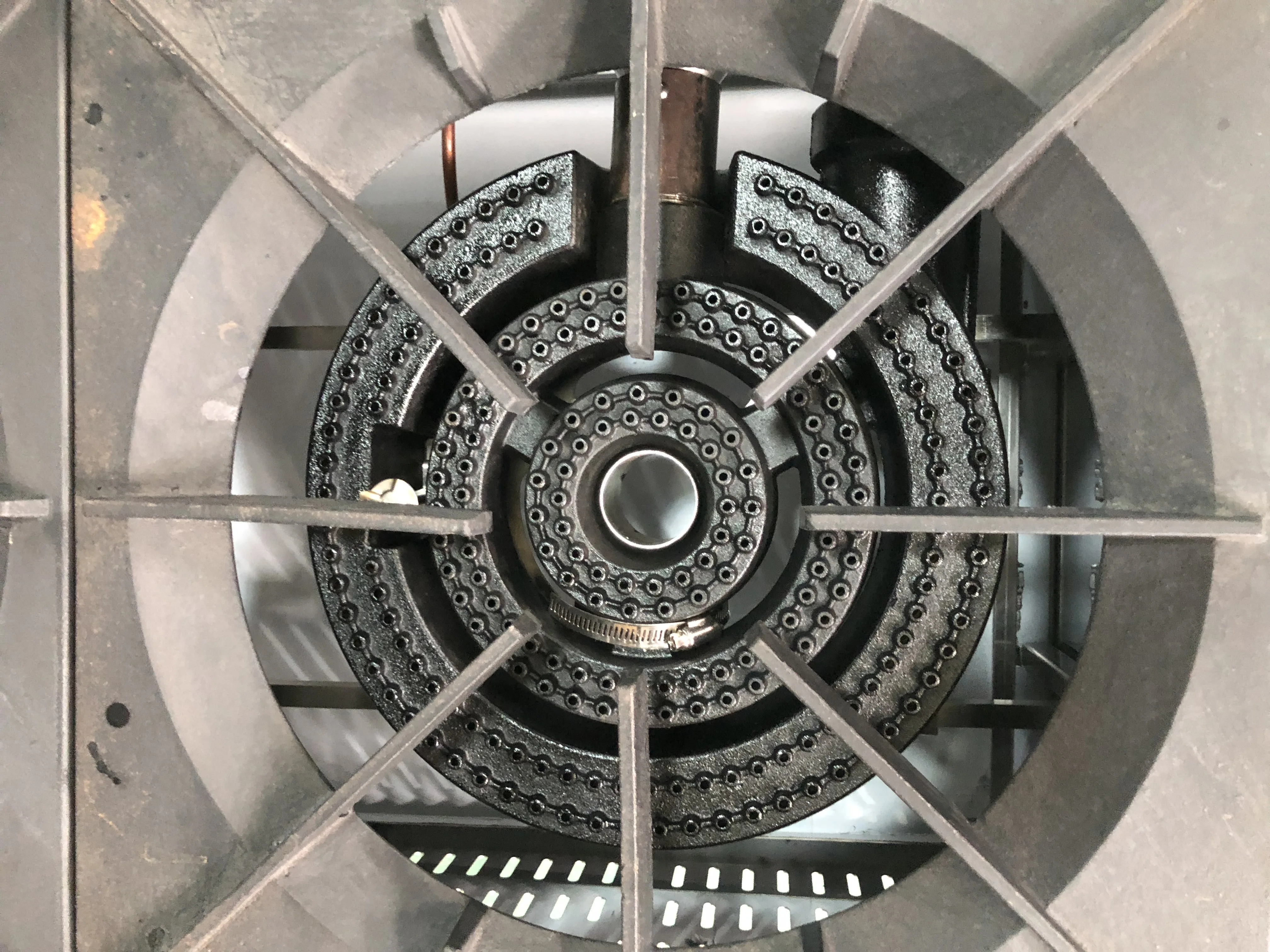 Heavy Duty Gas Stove 2 Burners Stainless Steel Body Gas Range Battery