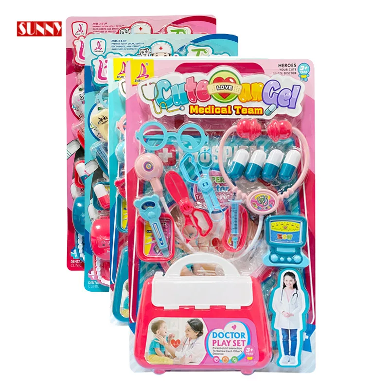 Детский Дошкольный образовательный медицинский набор докторская игрушка ролевая игра для