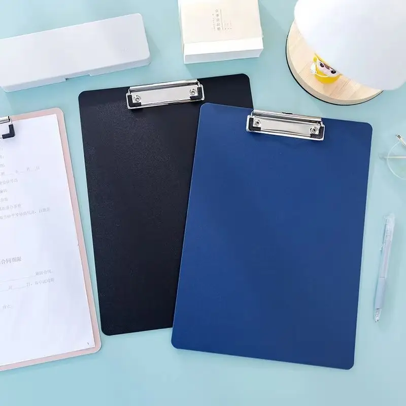 Prevalent Morandi Color Clipboard Folders Custom Logo Plastic