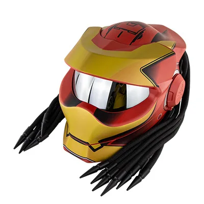 Cool Stylish Full-face Motocross Helmet For Men Abs Material