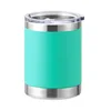 Vert menthe enduit de poudre