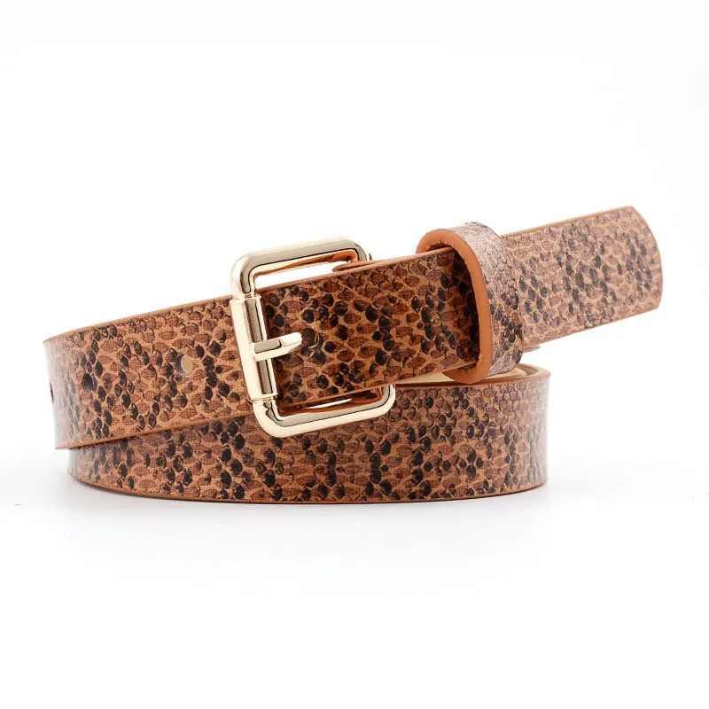 Women Adjustable Fashion Snake Pattern Dress Belt Women Adjustable Fashion Snake Pattern Dress Belt main image 4