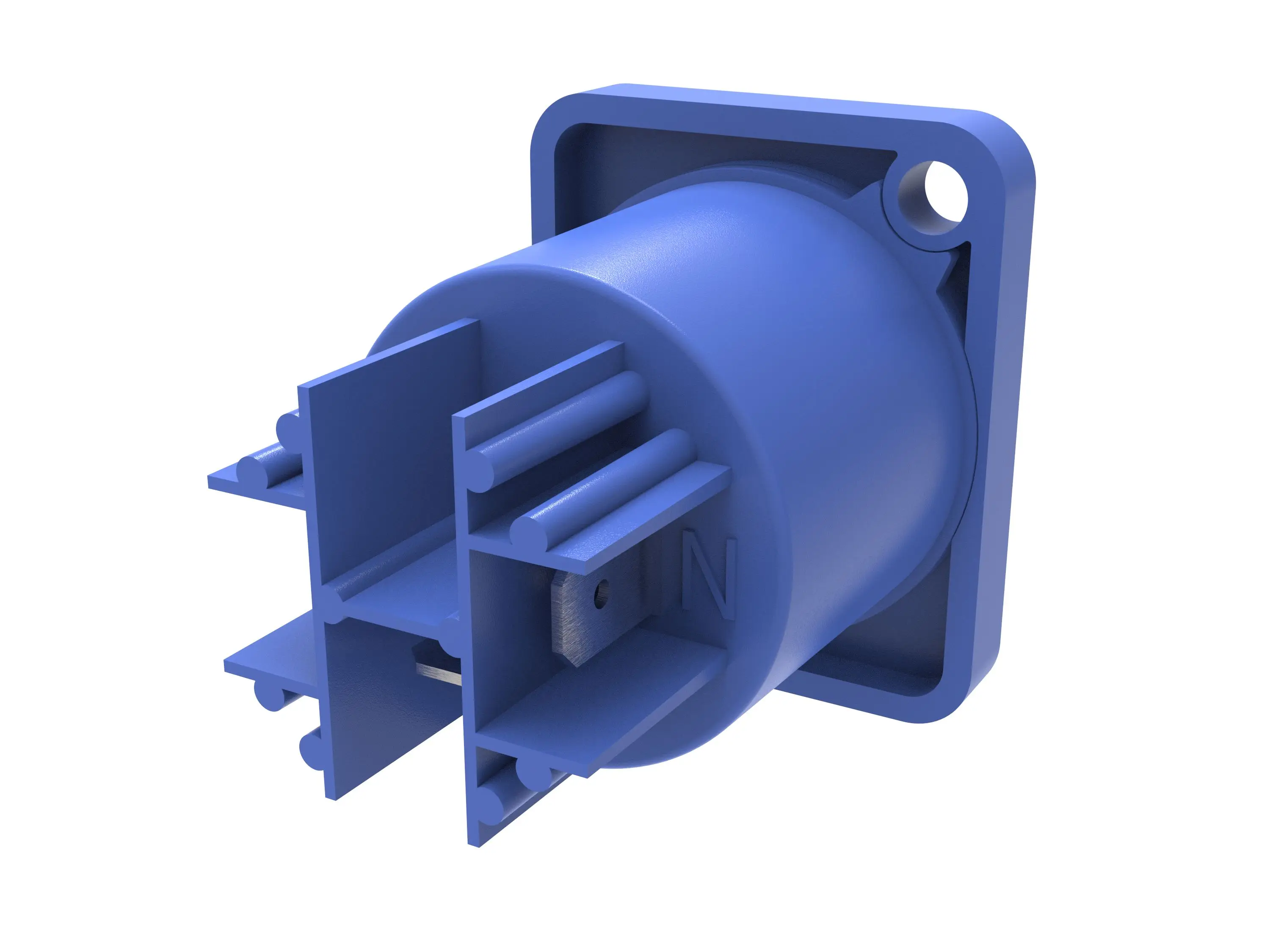 Indoor Ip44 250v Ac Powercon Connector Female Socket Power Connector for Led Display