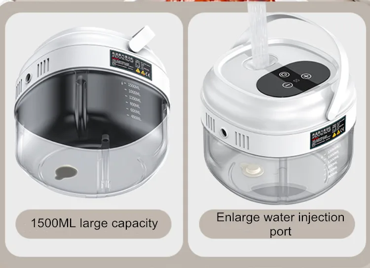 Description Picture 4 of item1.5L New Intelligent High-Temperature Steam Cleaner Bottom Drainable Oven Cleaning Range Hood Cleaning And Humidification