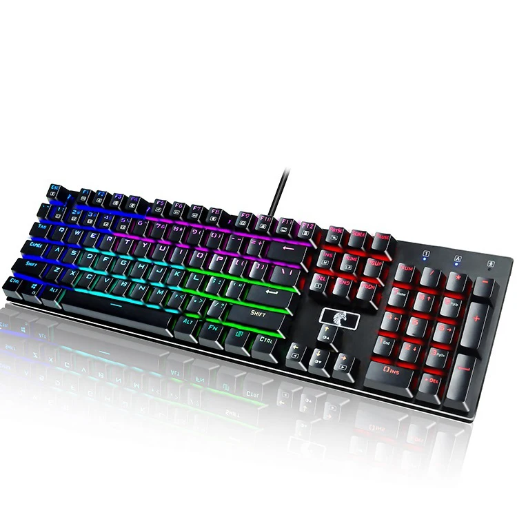 Z-88 RGB Gaming Keyboard - 104 Key Mechanical Ergonomics
