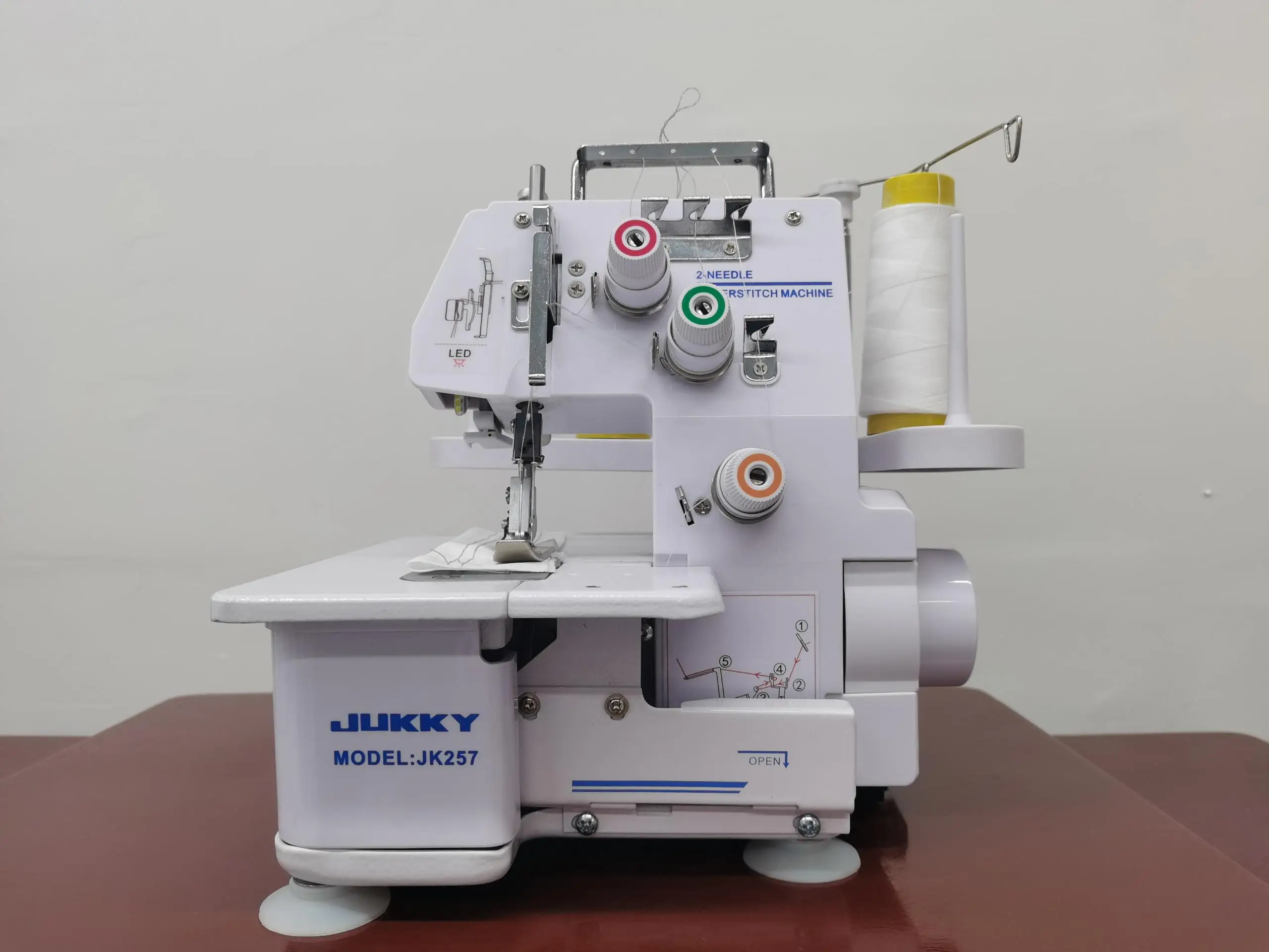 JUKKY 257 ミニインターロックミシン 家庭用・業務用 最高品質 大人気 