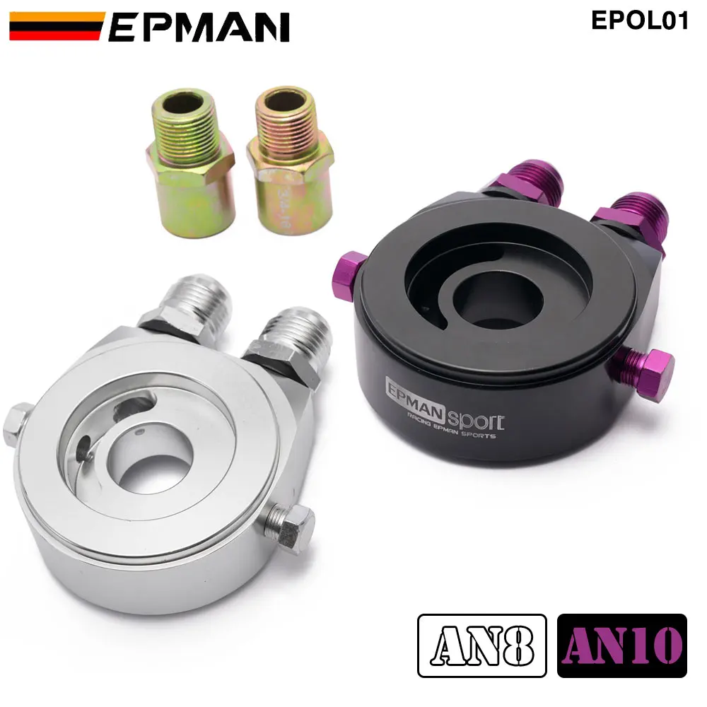 AN8 オイルクーラーキット 9段 ジムニー jb23 ja11 ja22 k6a F6A オイルクーラーセット　AN8　油圧、油温計取り付けセンサー穴あり。 オイルクーラーキット 9段 黒ナイロン カプチーノ ジムニーJB23W