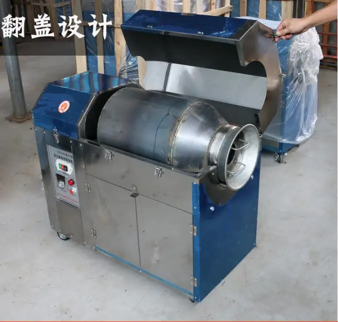 stainless steel corn roasting machine peanut roaster machine coffee roaster machine
