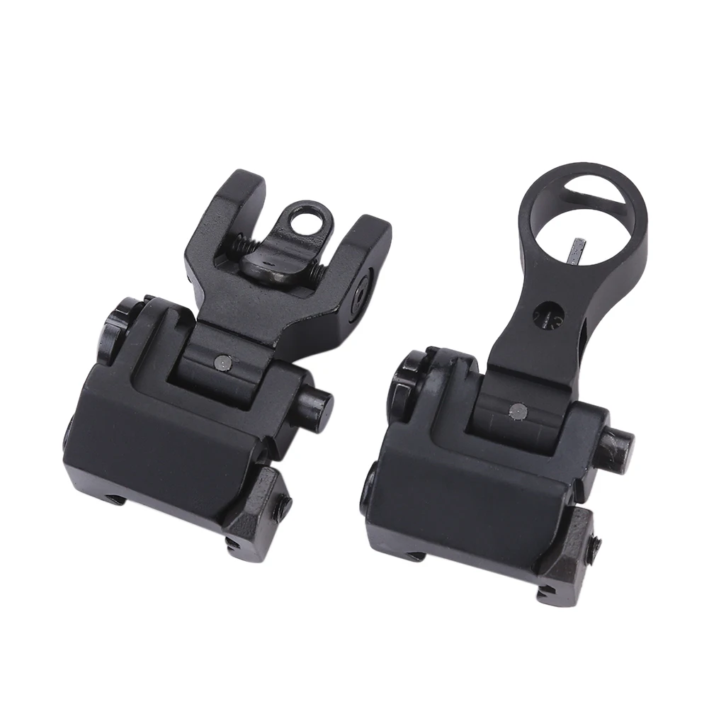 战术翻转上机械瞄准具集成皮卡汀尼导轨系统铁瞄准镜 - buy 铁瞄准器