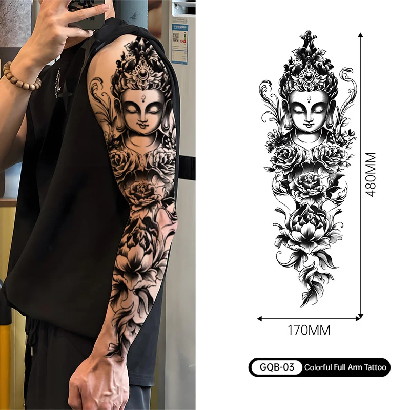 Temporary Tattoo - BX Origin Large Long Tqb161to180