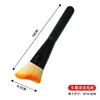 Brosse nettoyante de beauté à long manche (jaune et noir)