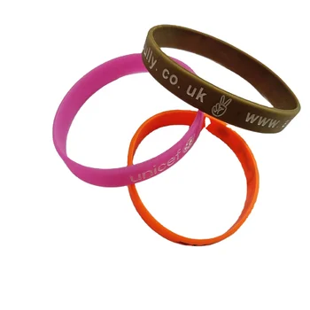 2024 hot sale silicone rubber bracelet for kids custom silicone wrist band sport silicone band