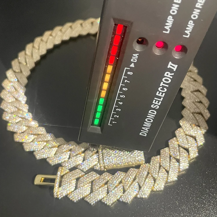 Collana Shiva Collana Cubana Uomo In Argento 925 - Catena Miami Molto Pesante, Zirconia, Lunghezza Regolabile Collana Miami Cubana Argento 925