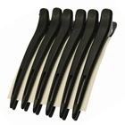 Clip Custom Private Label Hairdressing Carbon Hair Clip Salon Barber Hair Section Clip Wholesale