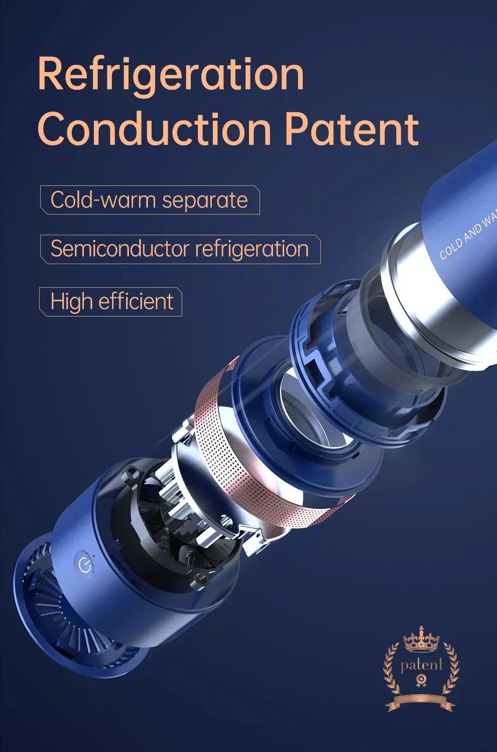 Newest Amazon Best Selling Smart Cooling & Heating Cup For Car Aluminum