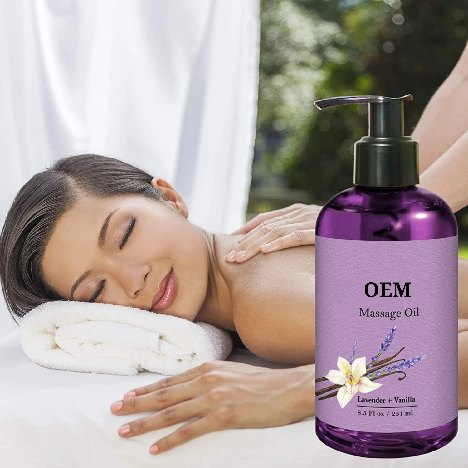 Wholesale Highquality Body Massage Oil Private Label Cellulite Massage