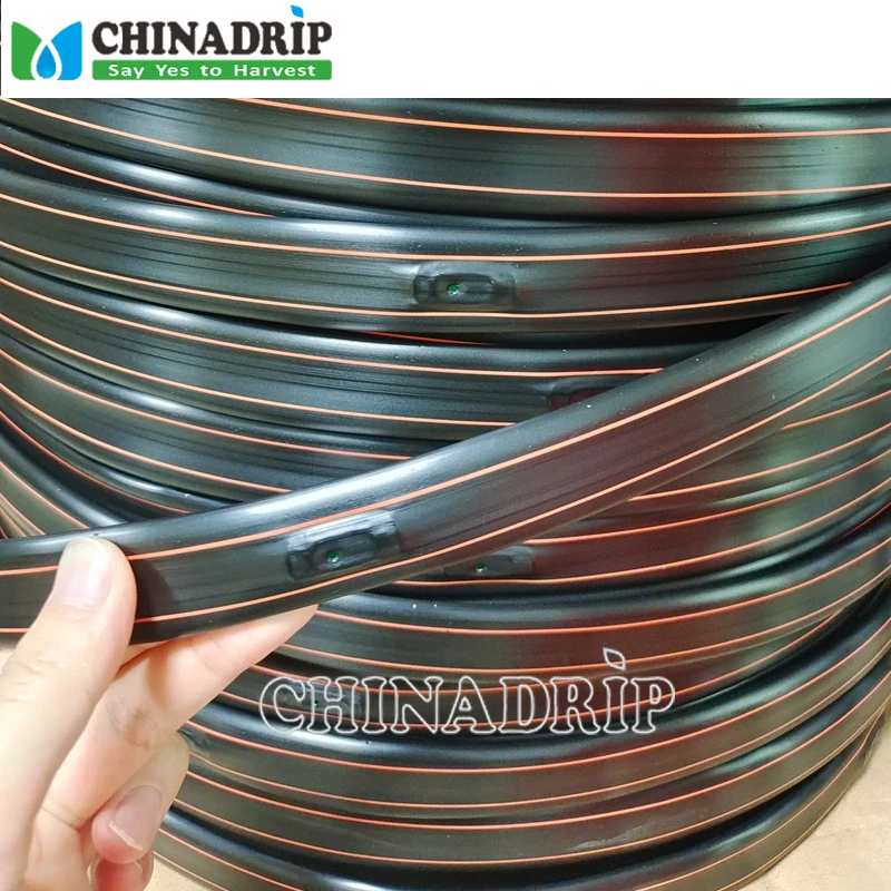 Irrigation System Self Compensated Drip Tape Pressure Compensation Drip Pipe with Anti Siphon