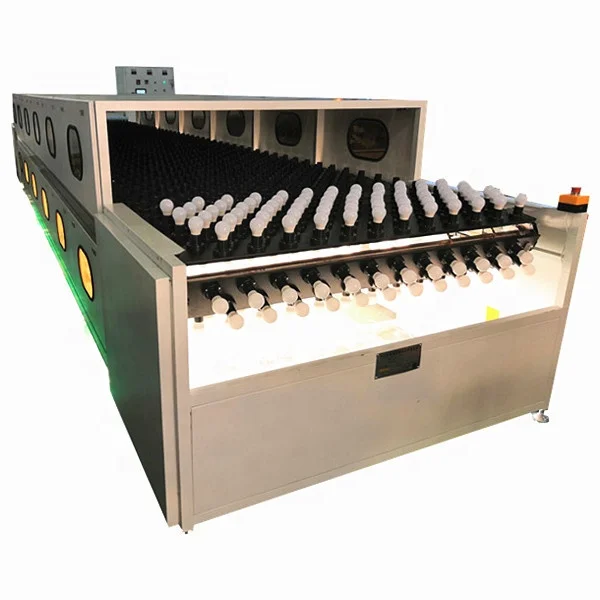 LED Bulb Light Production Machine E27 B22 Bulb Lamps Automatic Assembly Line Bulb Crimping Aging Testing Machine