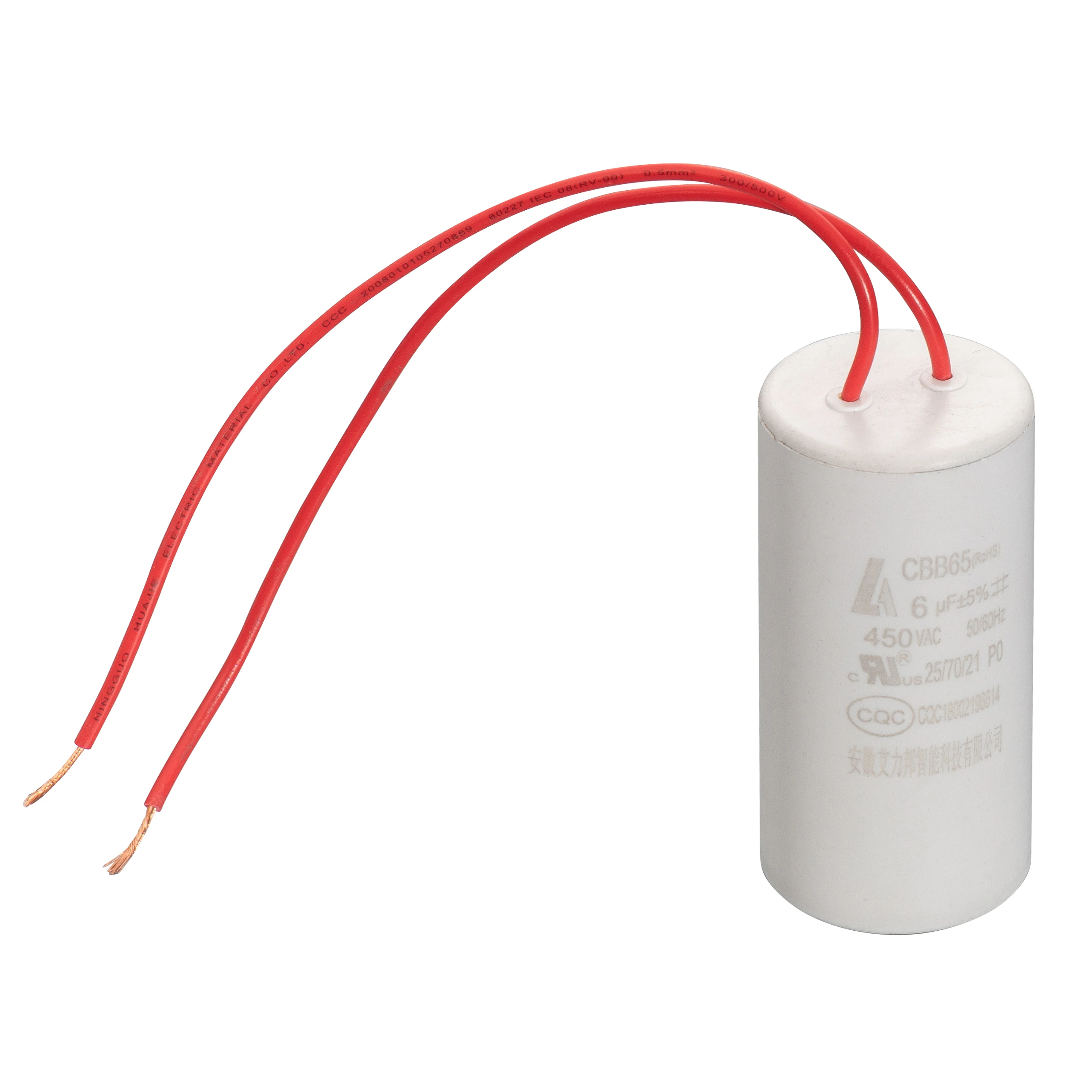 Wire Capacitor 258521 CBB60 for Water Pump - Reliable