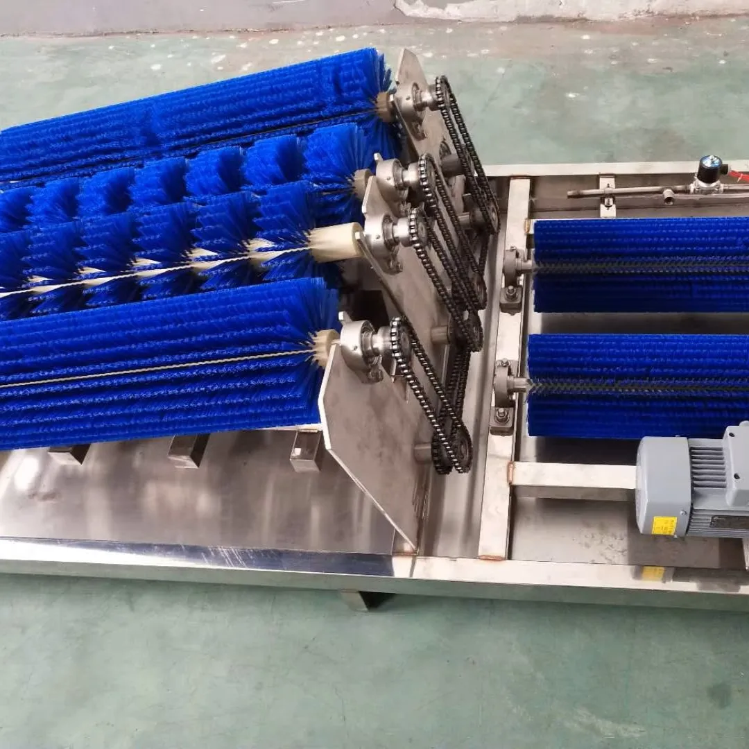 Smart boot washing system for industrial plants, slaughterhouses and processing plants