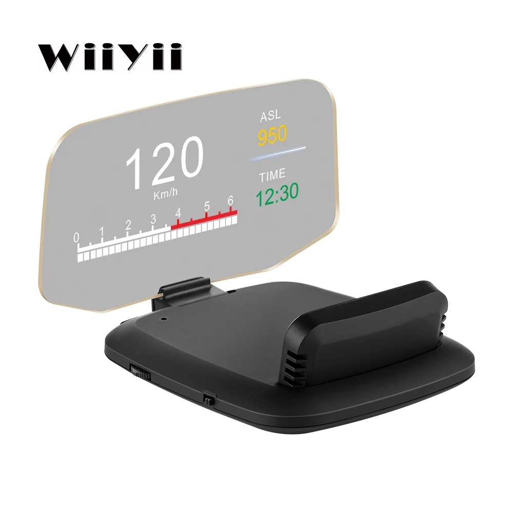Wiiyii C3 universelle pour toutes les voitures Hud OBD2 Bluetooth GPS de  navigation de la tête d'affichage HUD - Chine Hud, la tête d'affichage