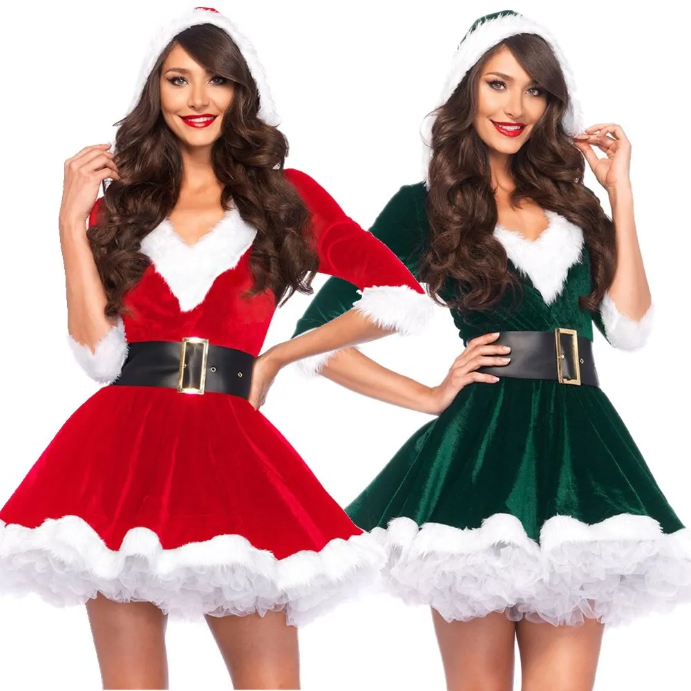 Женский костюм Санта Клауса Santa Costumes