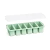 Frozen mold-green six-compartment