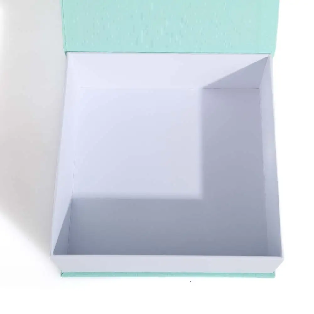 Boite Cadeau Recyclable Handmade Cardboard Box Packaging Custom Design Magnetic Flip Box With Lid