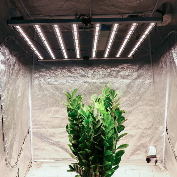 Dimmable 800w Samsung Red Ir 730nm Uv 395nm Led Grow Light Foldable