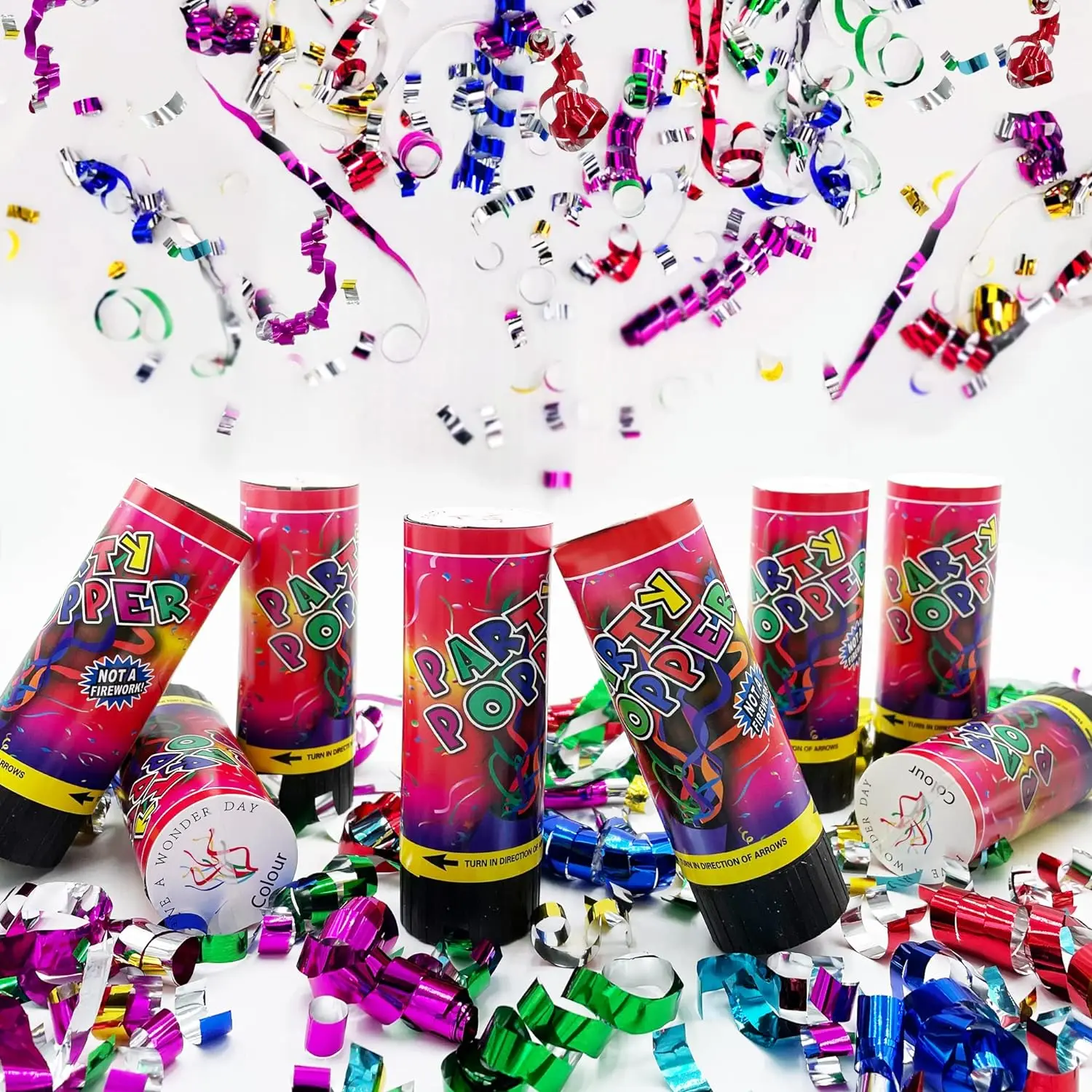 Floral Confetti Happy Birthday Balloons (Set Of 5
