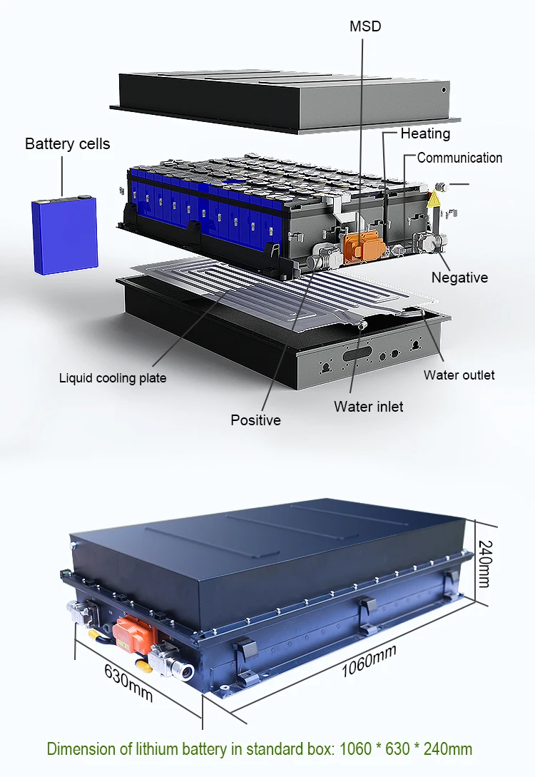 Cts 600v 650v 60kwh 120kwh Ev Truck Battery Pack,614v 100ah 200ah ...