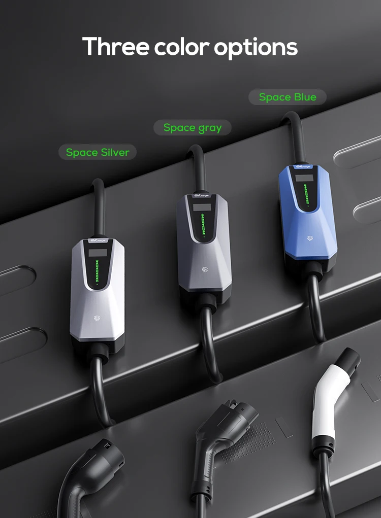 Ovrod Ac Ev Car Charger Portable Type 2 22 Kw Wifi 3 Phase Ev Charger ...