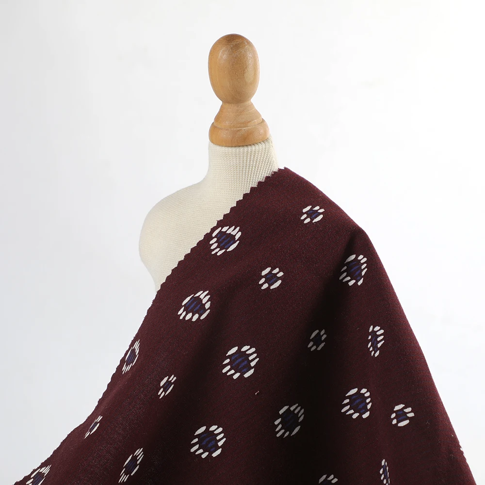 Worldwide Factory Wholesale High Quality 100% Cotton Garment Fabric Custom Color Woven Technique Organic Plain Dyed Girls Dress