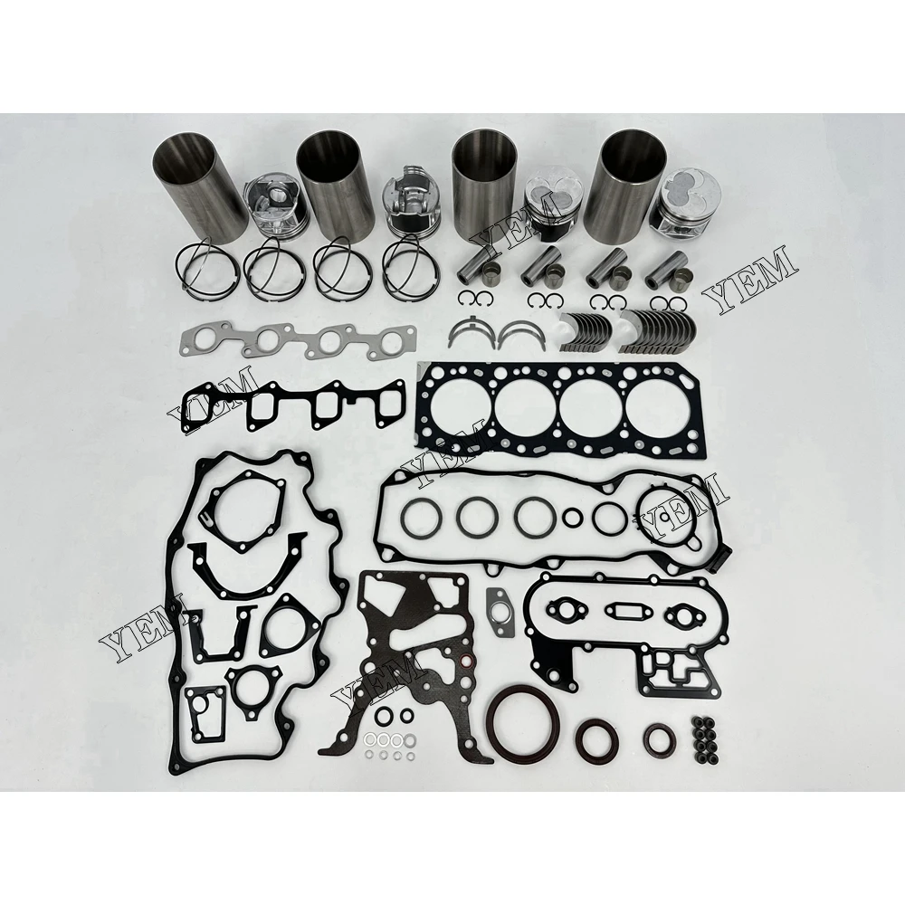 For Toyota 5L Cylinder Liner and Gasket Kit With Bearing Set Spare Parts Stock Complete