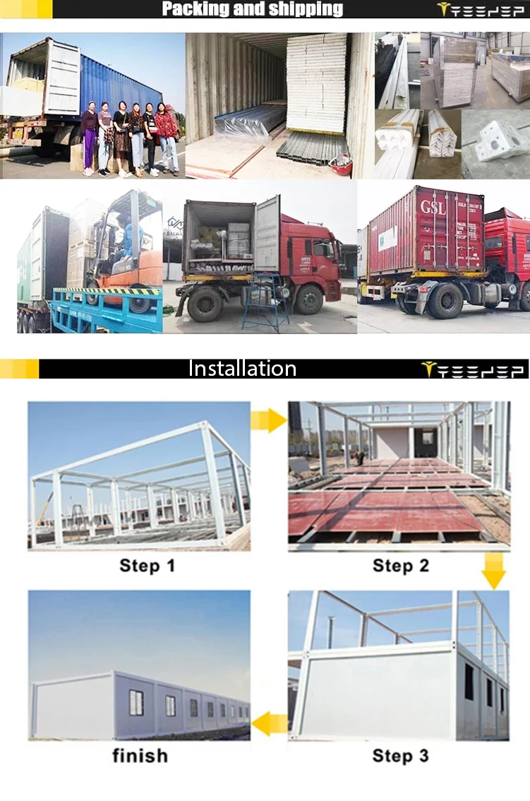 Shipping Container Kitset Home Two Story Foldable Croatia Container New