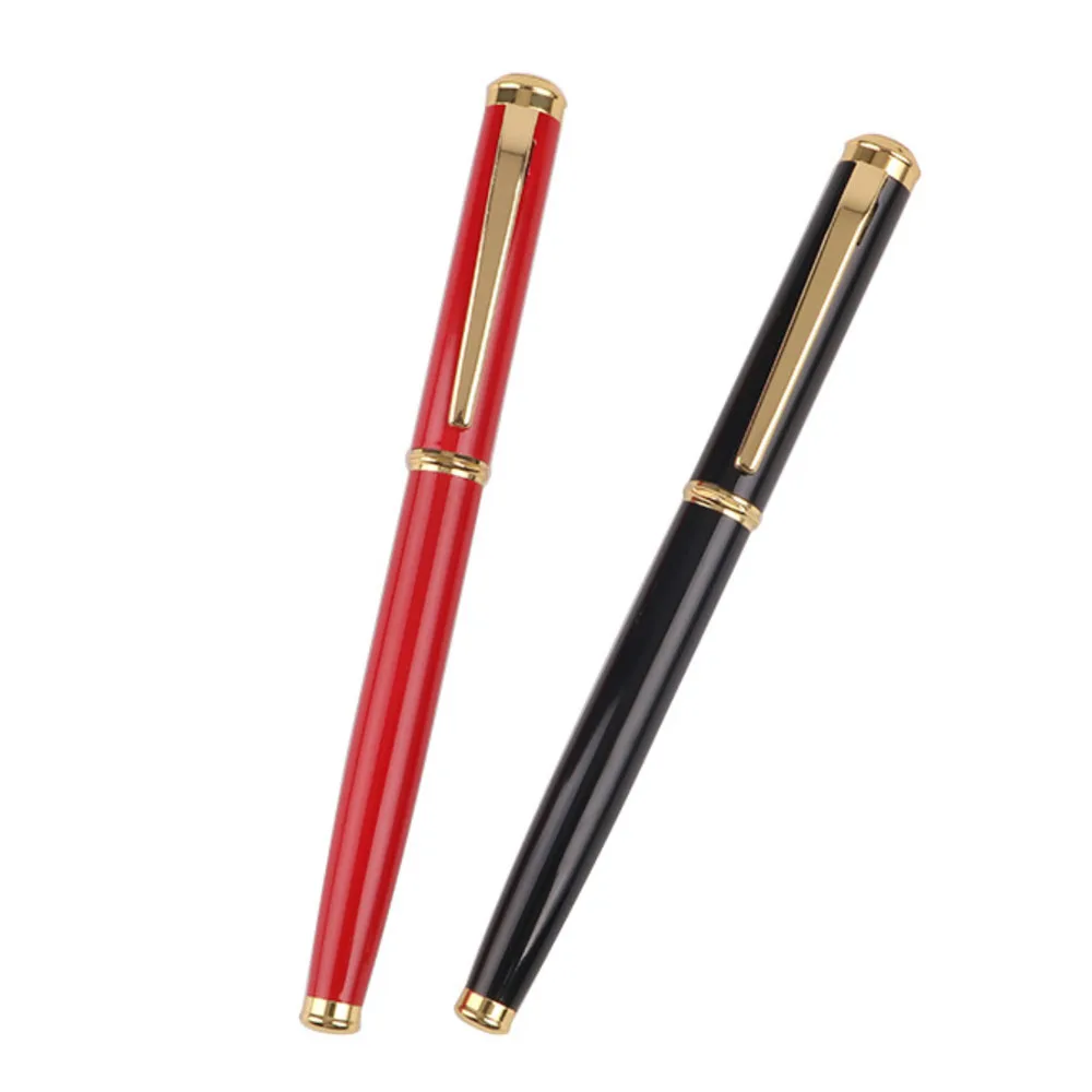 Low Price Luxury Calligraphy Nib Fountain Pen With Metal Brass Stabilo Parker Black Gold Piston Classic Custom Logo